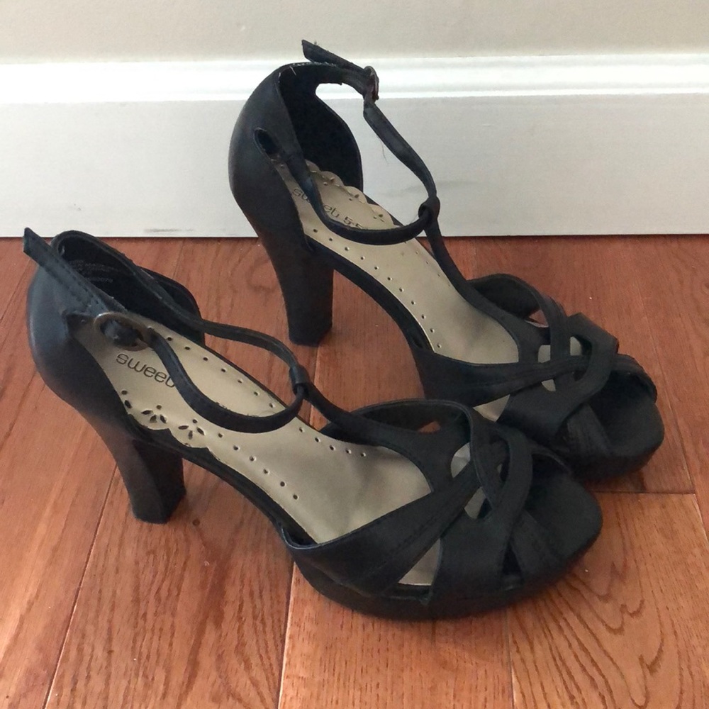 Black heels
